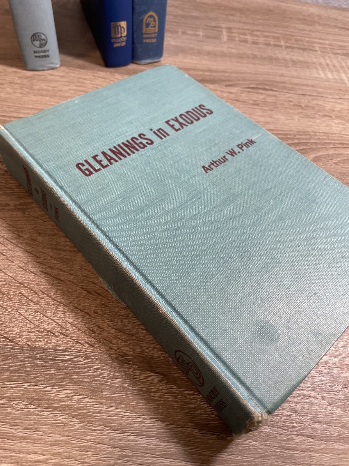 Arthur W. Pink Gleanings Bundle: Genesis, Exodus, Joshua, Paul – HC – Good