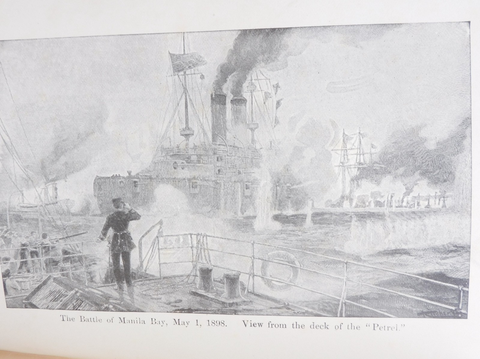Antique Young People’s History Of The Spanish War 1900 Prescott Holmes Illus HC