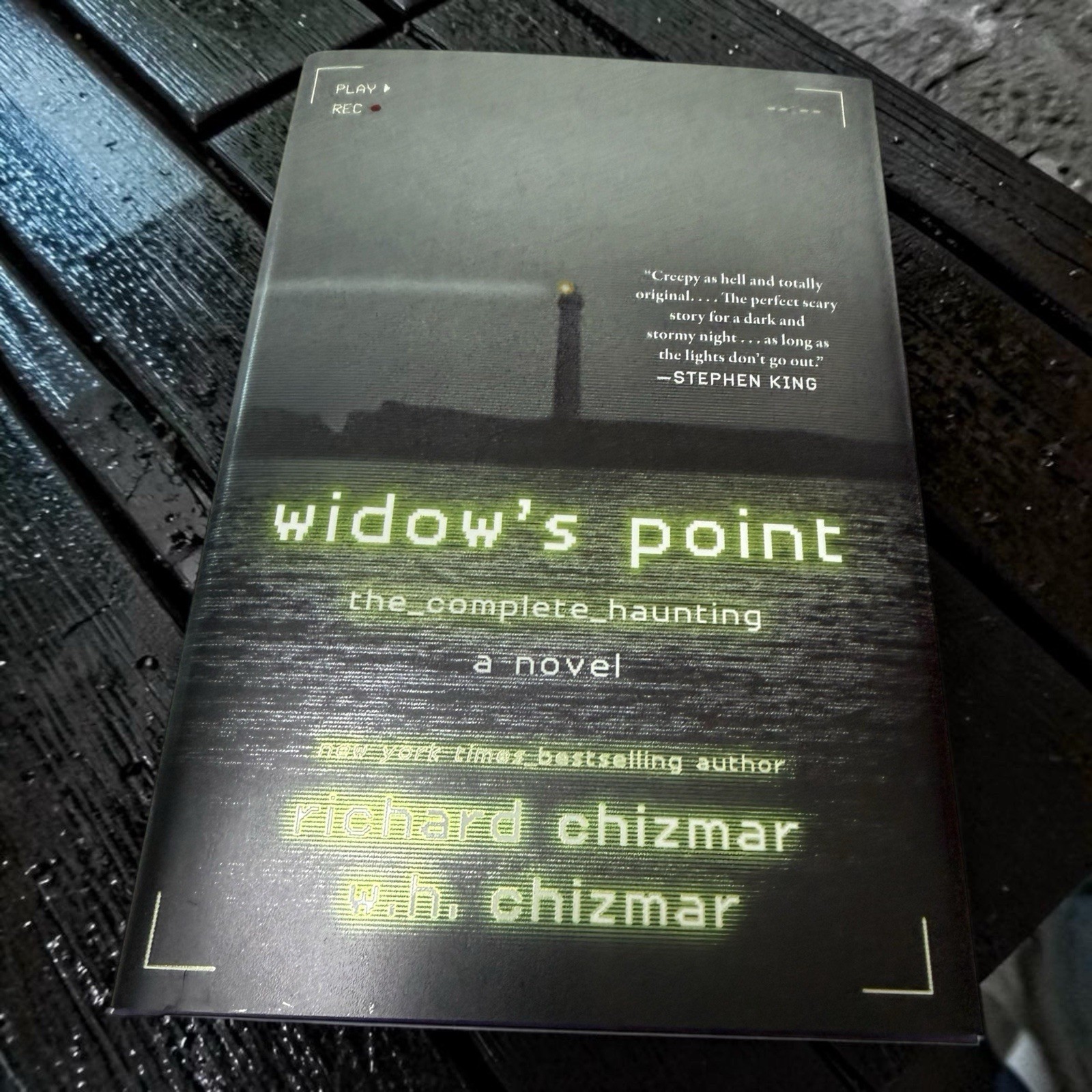 Widow’s Point The Complete Haunting Richard & W H Chizmar Signed Book Plate