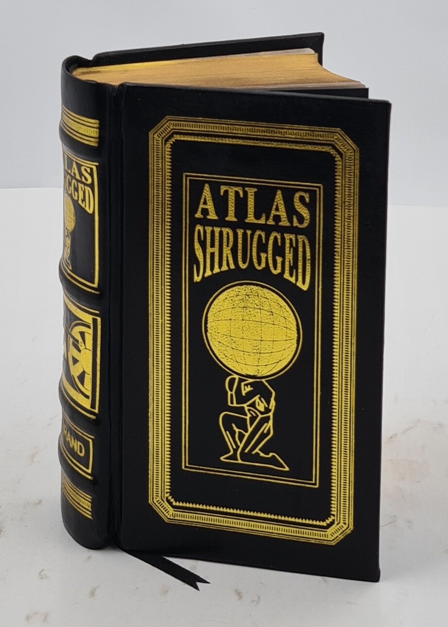 Atlas Shrugged By Rand, Ayn [Premium Leather Bound]