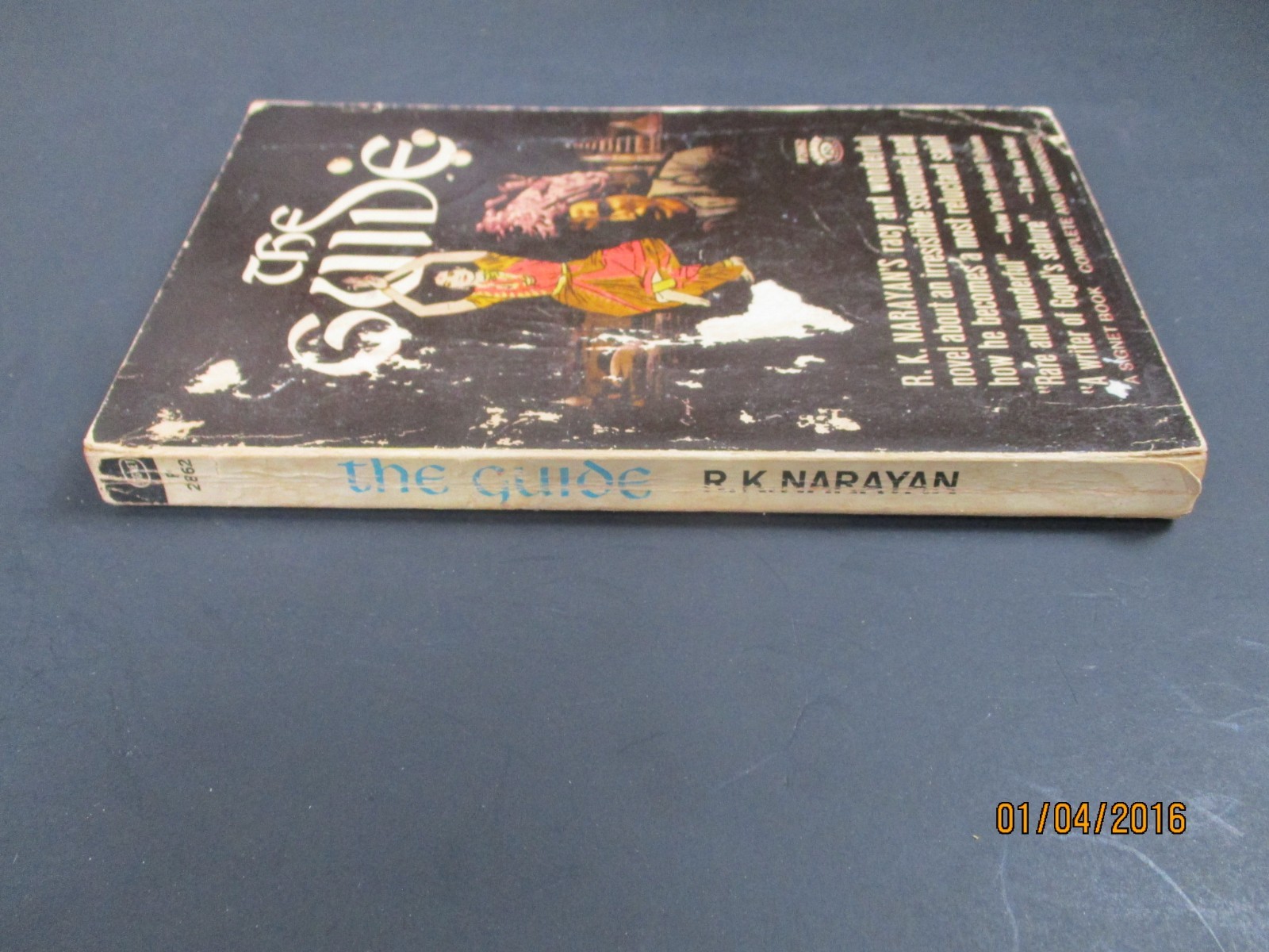 THE GUIDE by R. K. Narayan Signet Book 1st Print 1966 Paperback PB