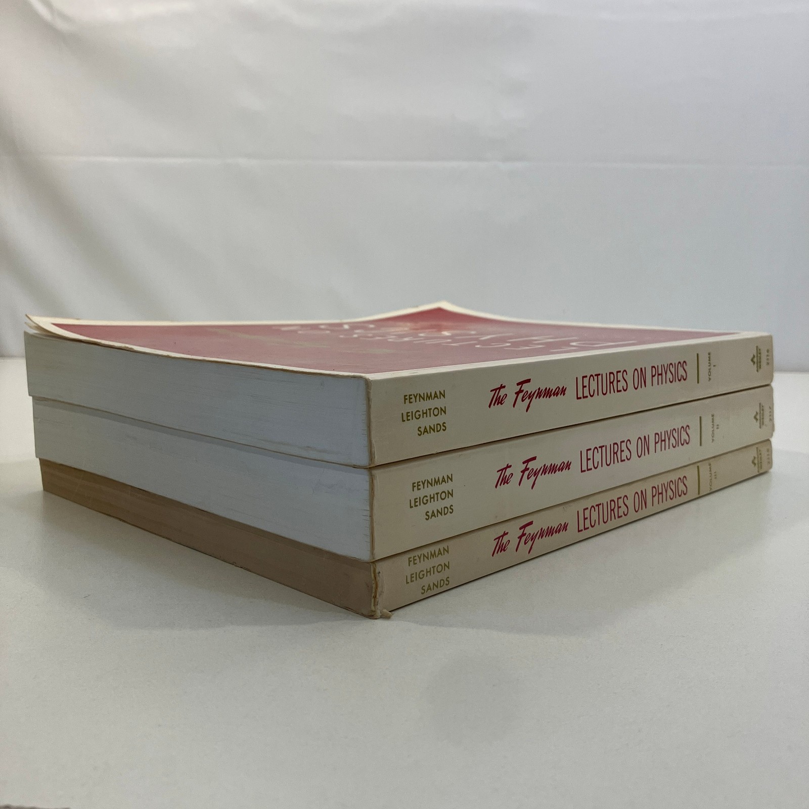The Feynman Lectures on Physics 3 Volume Set TPB Addison Wesley Mixed Prints VTG