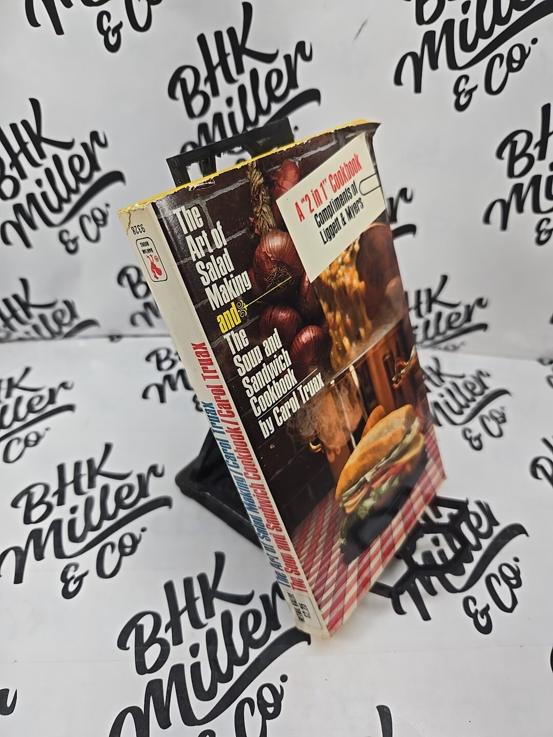 The Art of Salad Making / Soup & Sandwich Cookbook: 2 in 1 Cookbook (1971 PB)