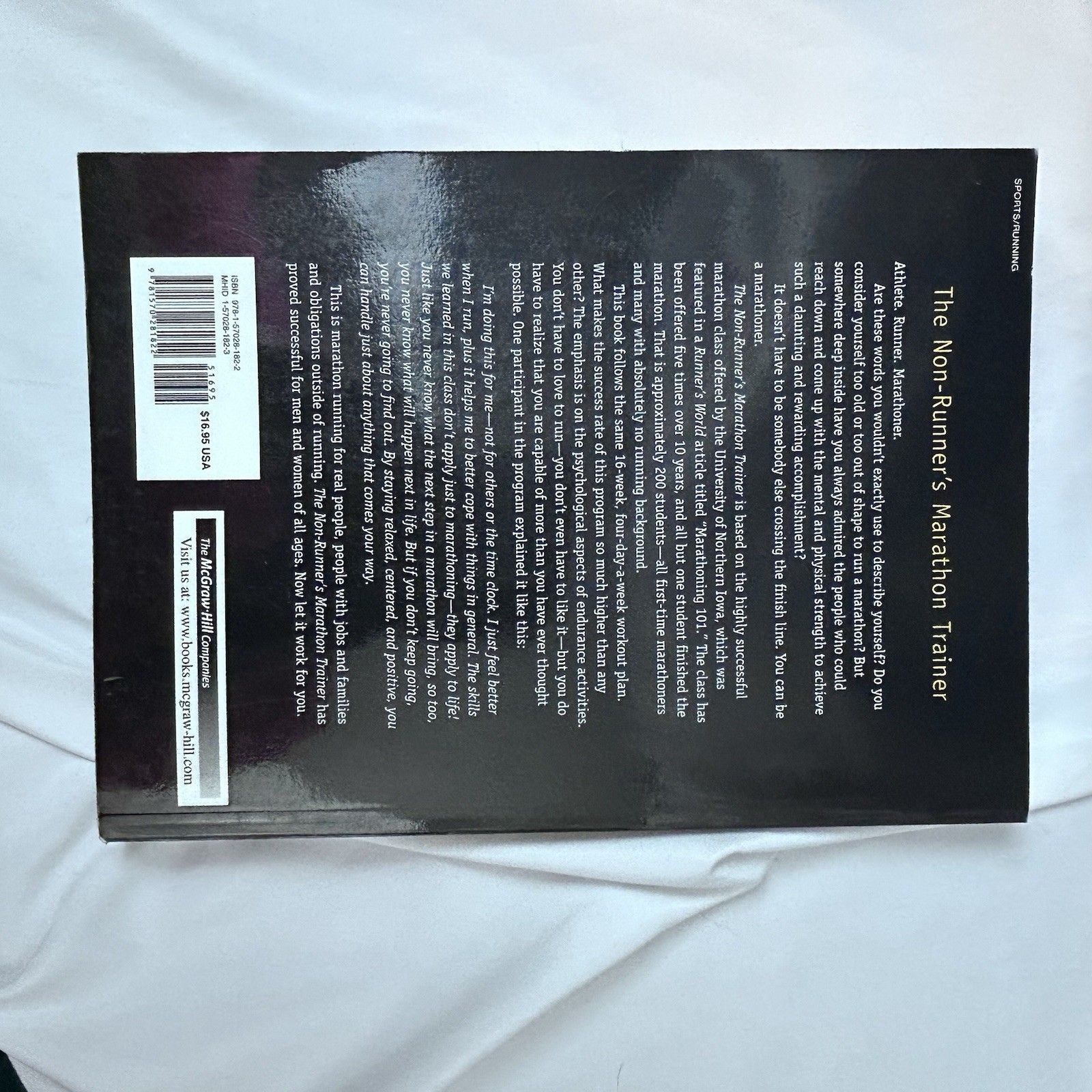 Non-Runner’s Marathon Trainer by David A. Whitsett Tanjala Jo Kole