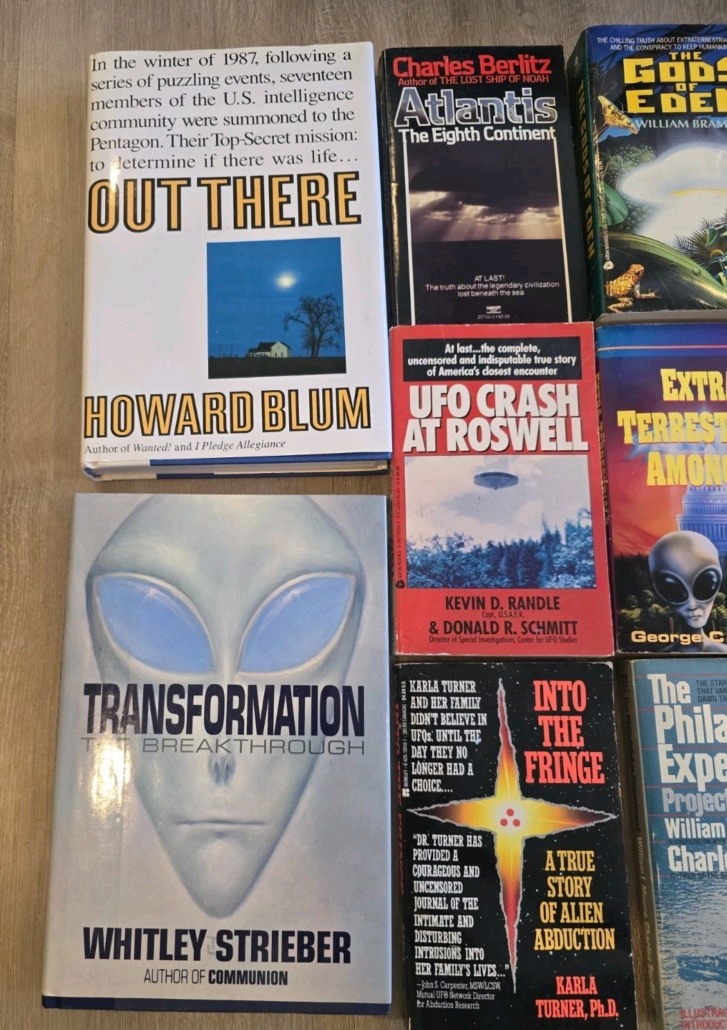 27 Old Vintage UFO Flying Saucer Paperback Book Lot Conspiracy Alien Final War