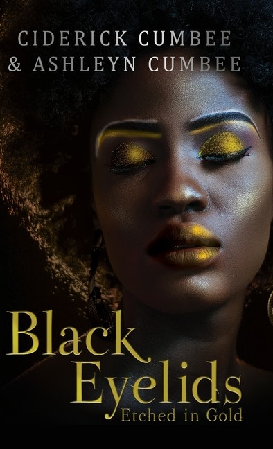 Black Eyelids Etched In Gold