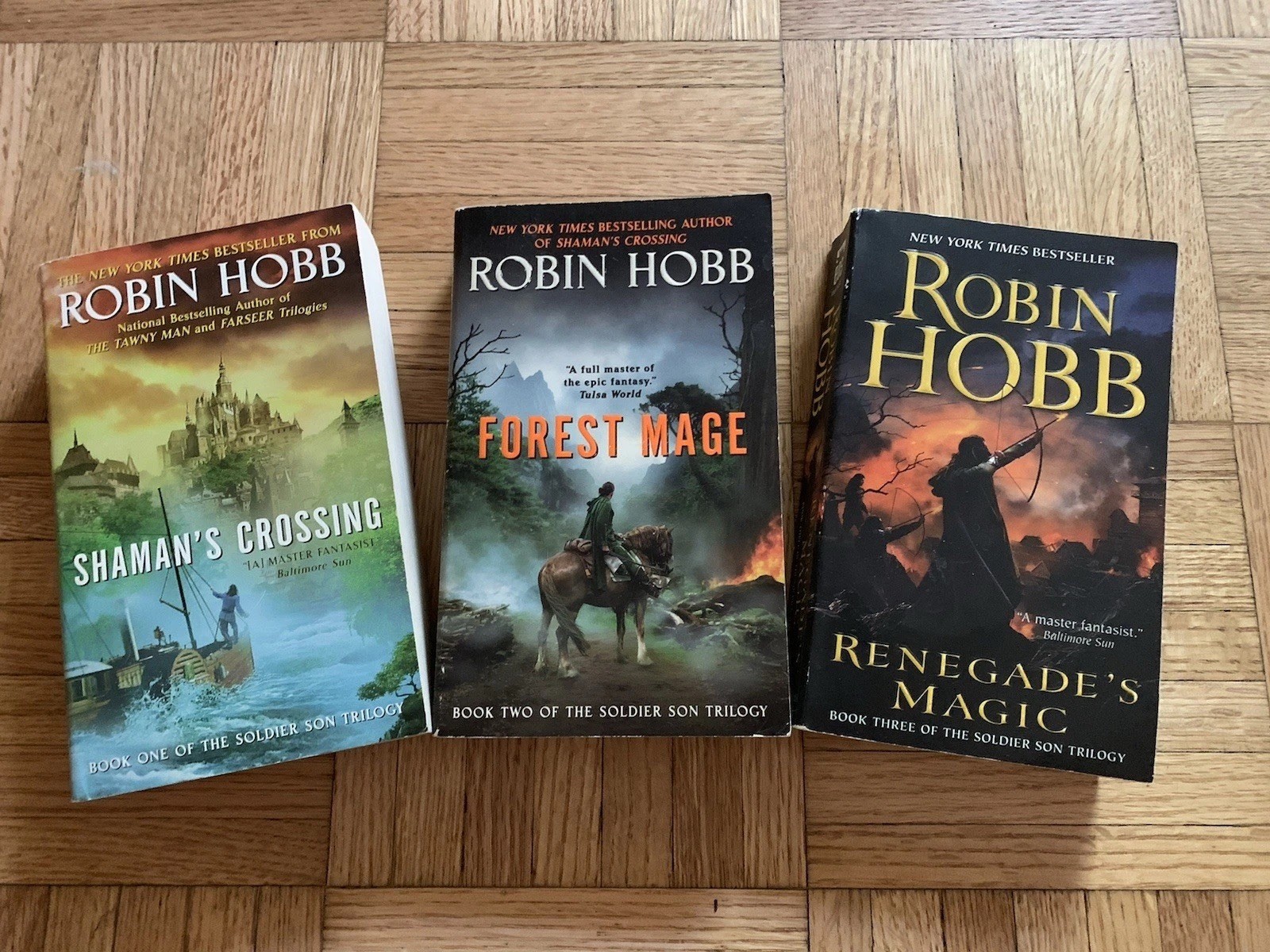 Robin Hobb Soldier Son Trilogy ~ VTG Epic Fantasy: Realm Of The Elderlings