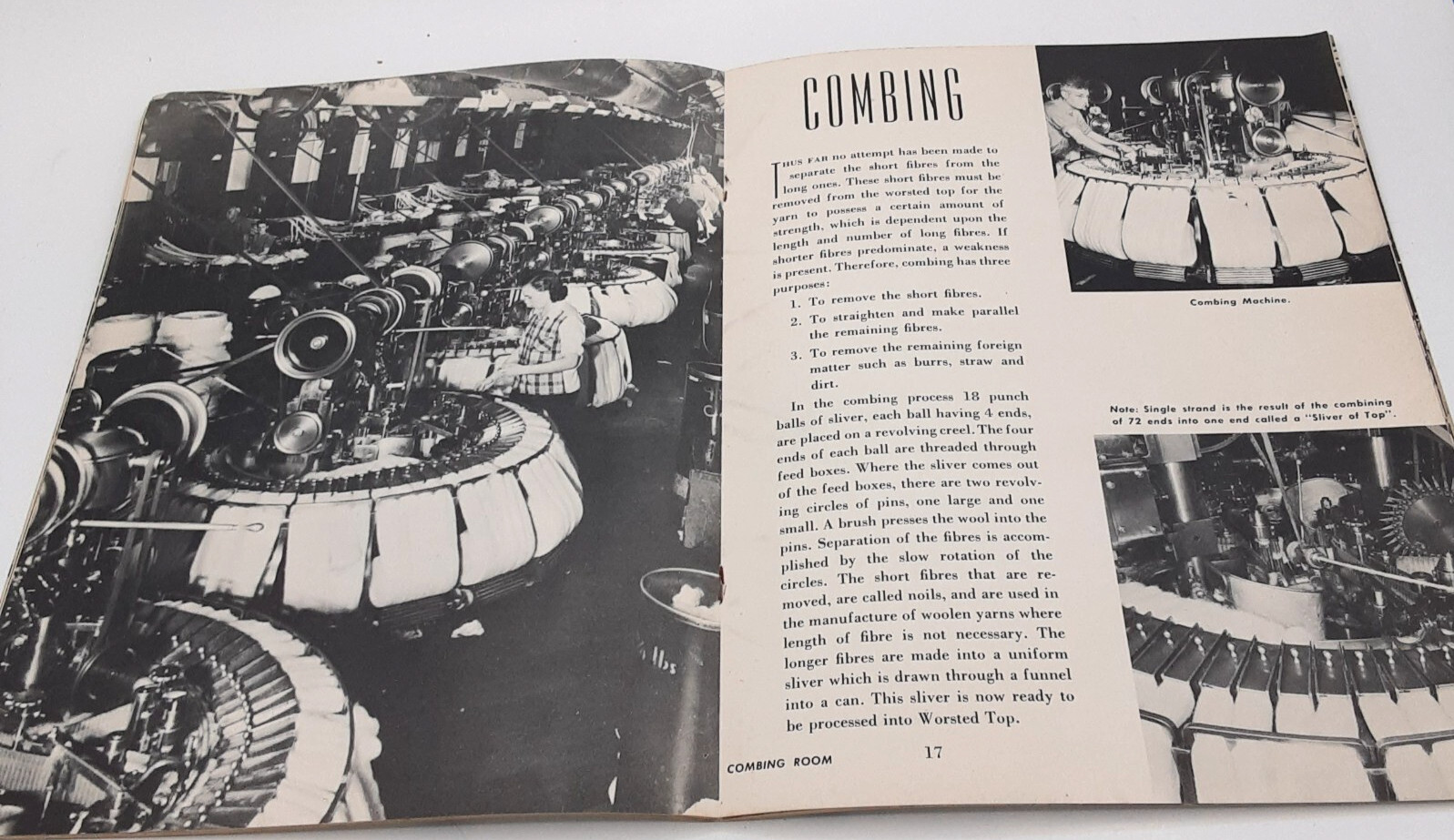 The Story Of Worsted Yarns By National Worsted Mills Jamestown New York 30 Pages