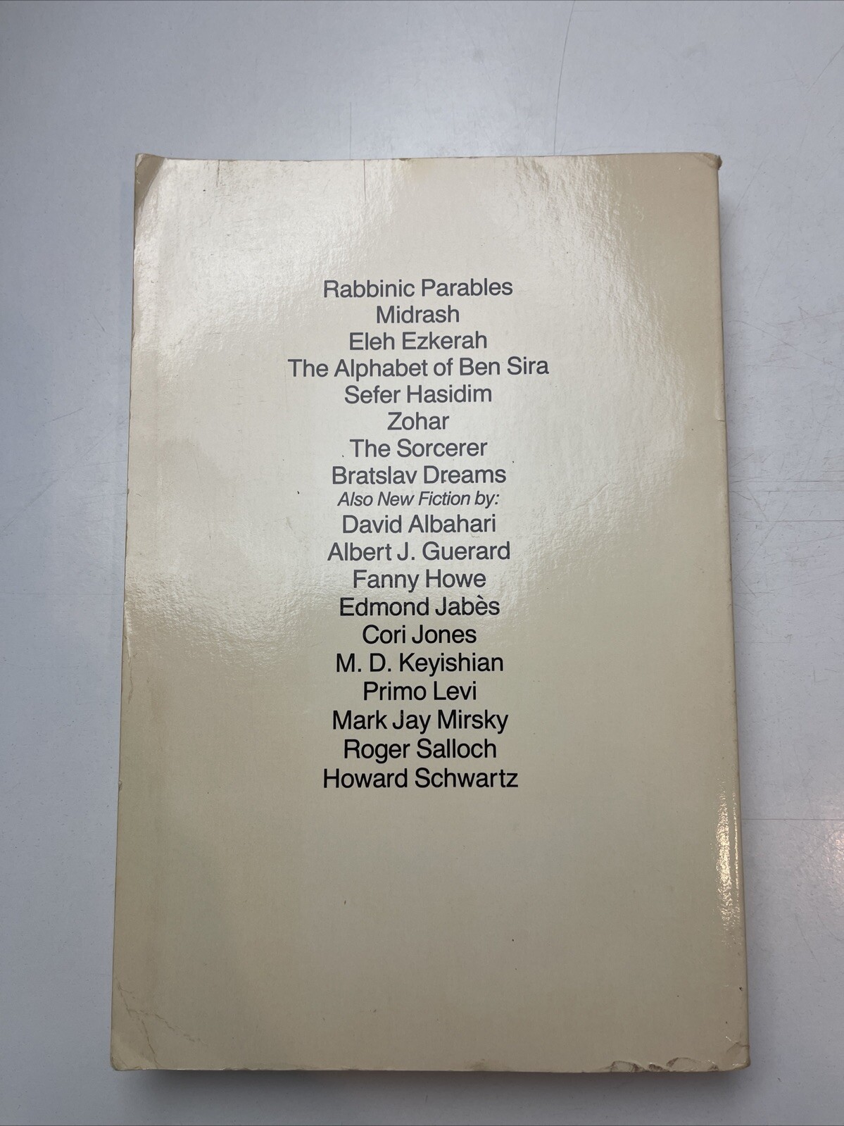 Fiction: Rabbinic Fantasy , Volume 7 , No 1-2 [Paperback] Mirsky, Mark Jay (ed)