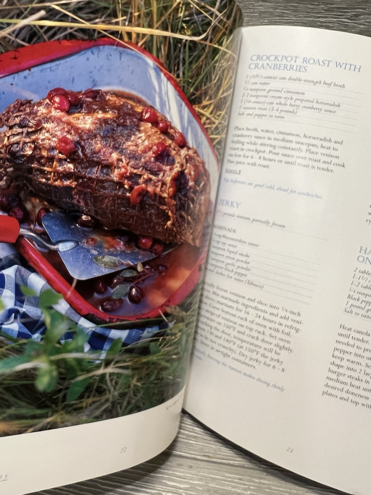 Wild Bounty Game Cookbook Recipe Book Hardcover 2012 Recipes 80 Pages