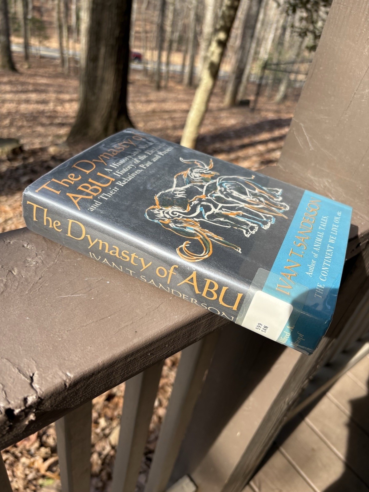 The Dynasty Of Abu, Ivan T Sanderson, Alfred A Knopf, 1962, HCDJ 1st Ed.