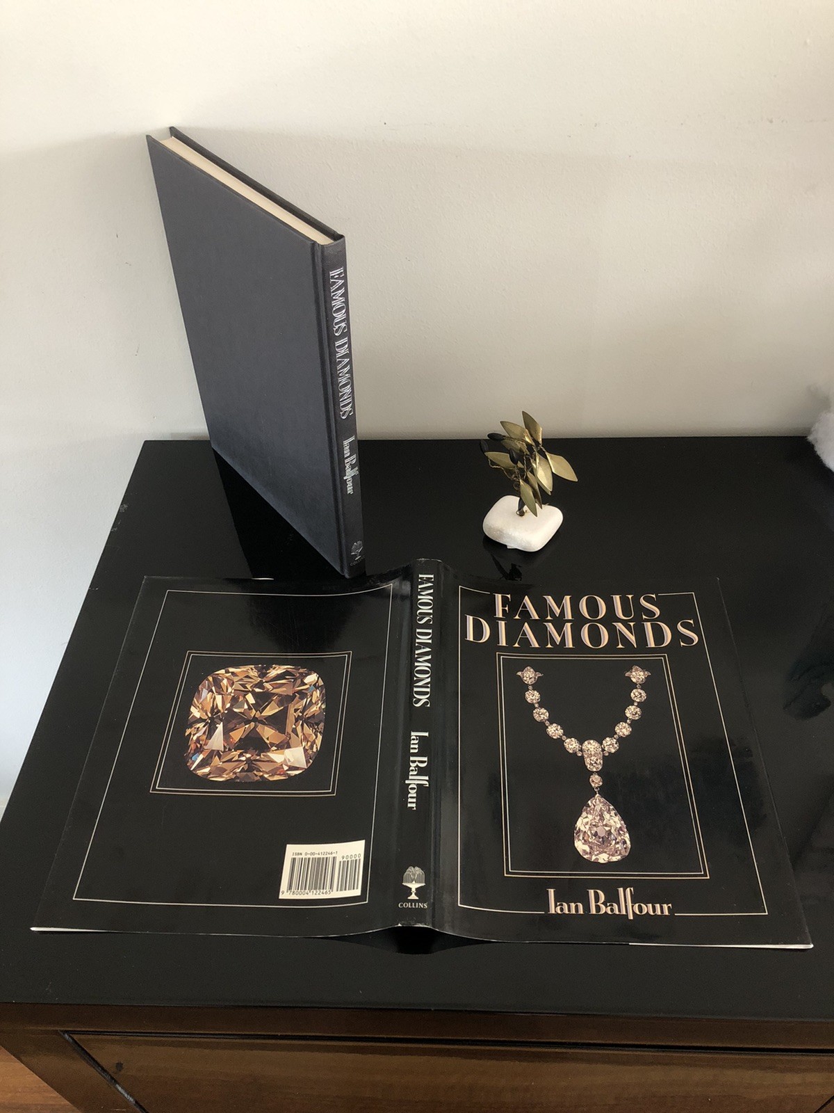 Famous Diamonds Ian Balfour Collins 1987 First Ed/F.Print H/C D/J L/N 💎