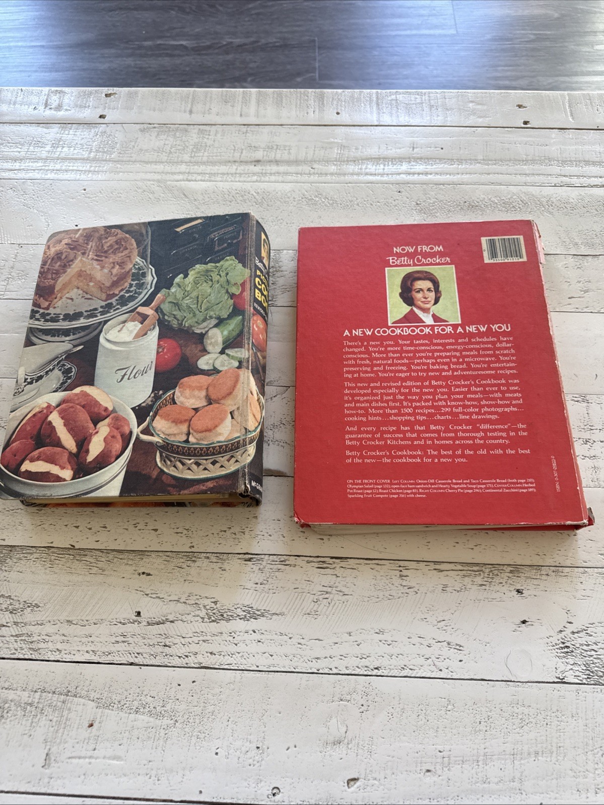 Betty Crocker Cookbook Lot 2 HC Spiral Picture Cook Book Revised 1956 1978