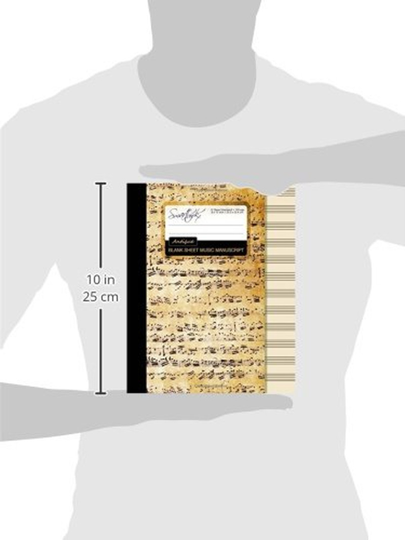Blank Sheet Music: Music Manuscript Paper / Staff Paper / Musicians Notebook [