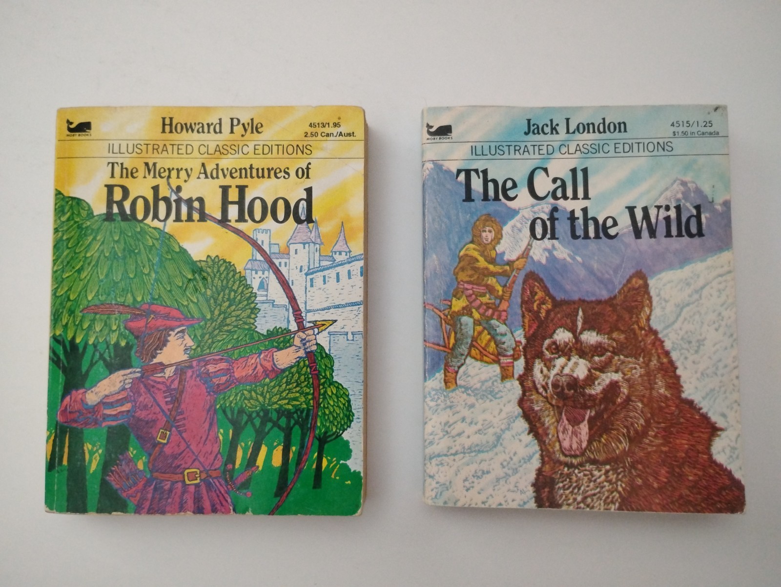 Lot Moby Books Illustrated Classic Editions Vintage Mini Twain Doyle Verne + PB