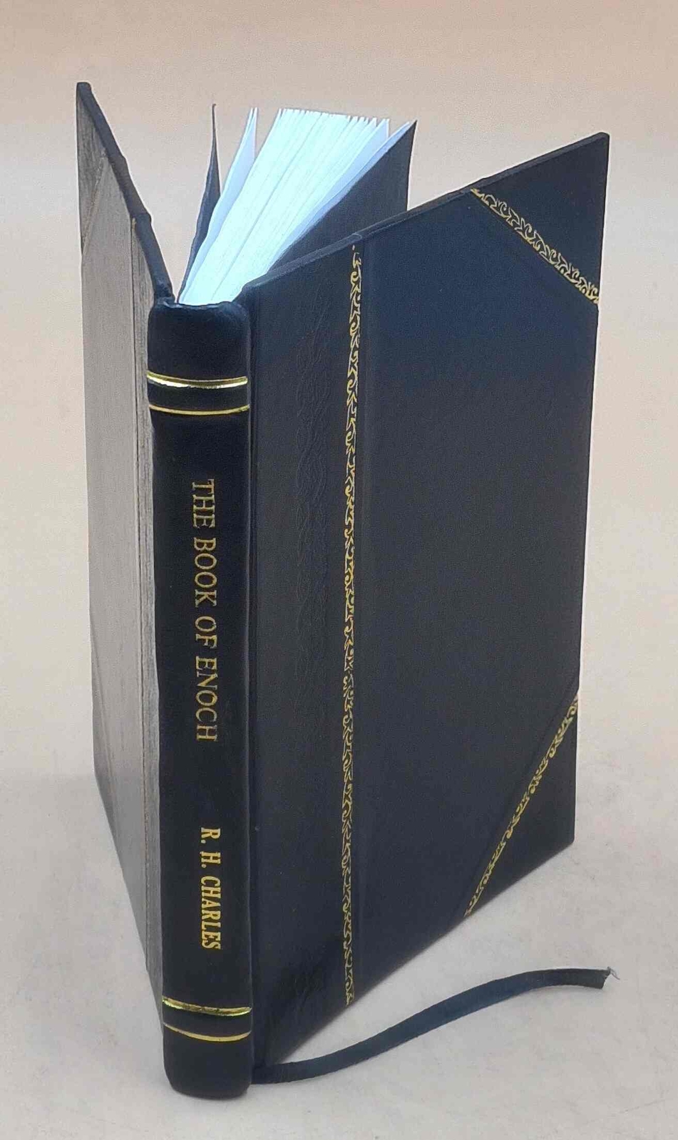 The Book of Enoch / by R.H. Charles ; with an introduction by W. [Leather Bound]