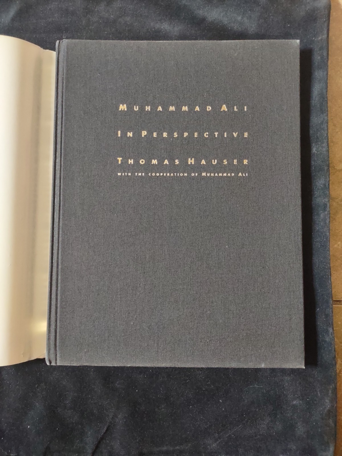 Muhammad Ali In Perspective Photographs Thomas Hauser Hardcover Book Clay Boxing