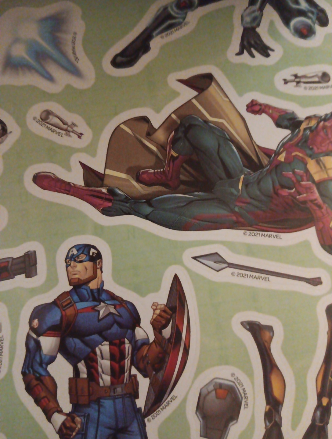 Marvel Avengers Create-A-Scene 130 Sticker Activity Pad to Color Book