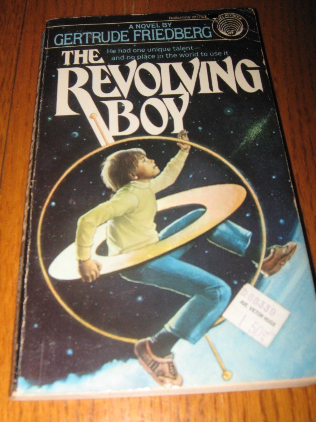 The Revolving Boy by Gertrude Friedberg – 1st Ballantine PB (1980)