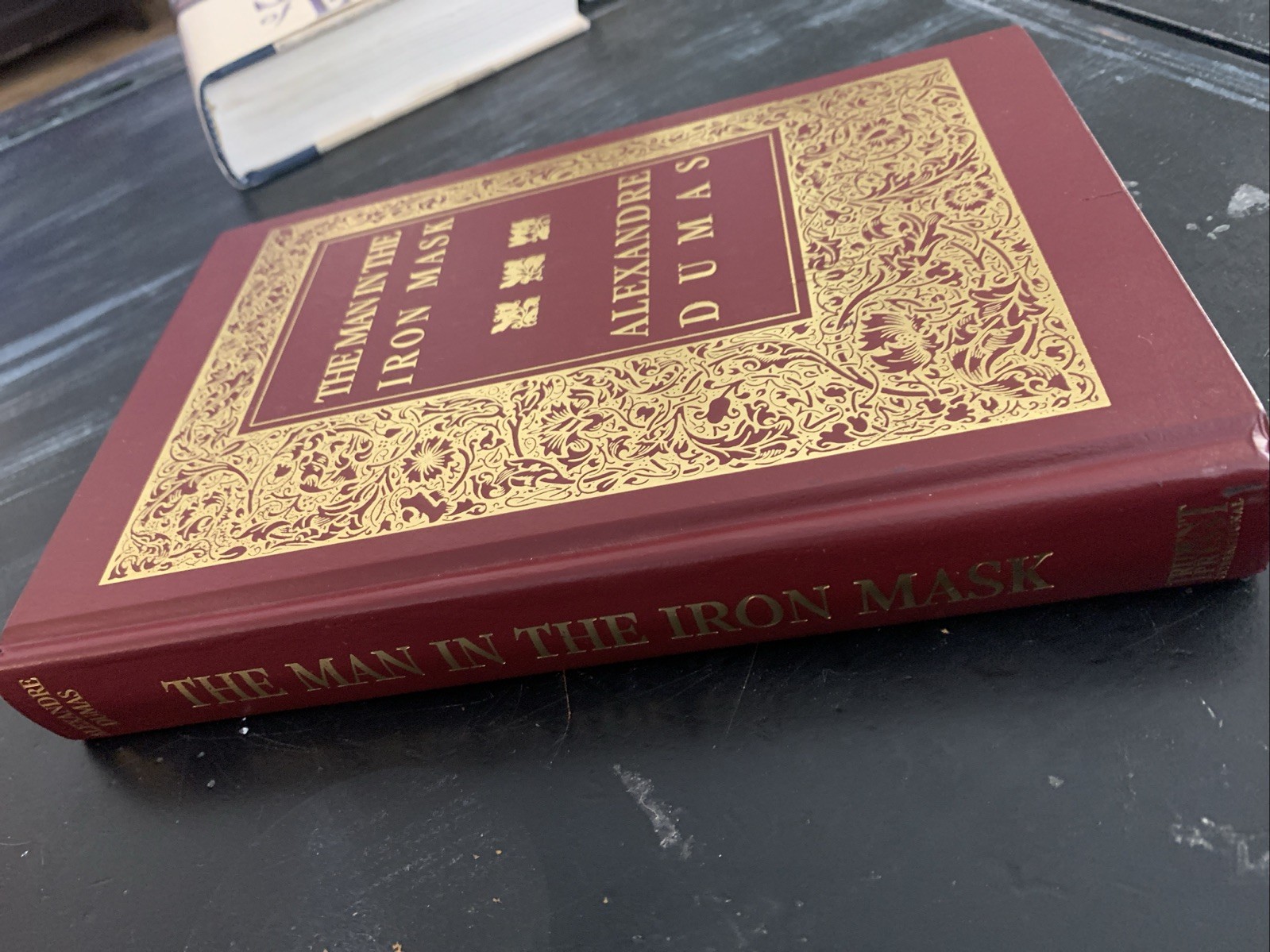 Man in the Iron Mask by Alexandre Dumas Trident Gild Leather Bound Hardcover