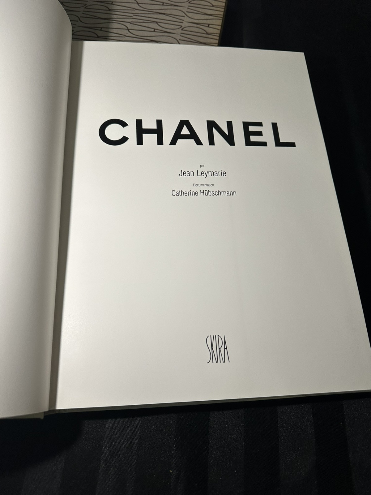 Chanel by Jean Leymarie (1987 Hardcover) w/SKIRA original slip case