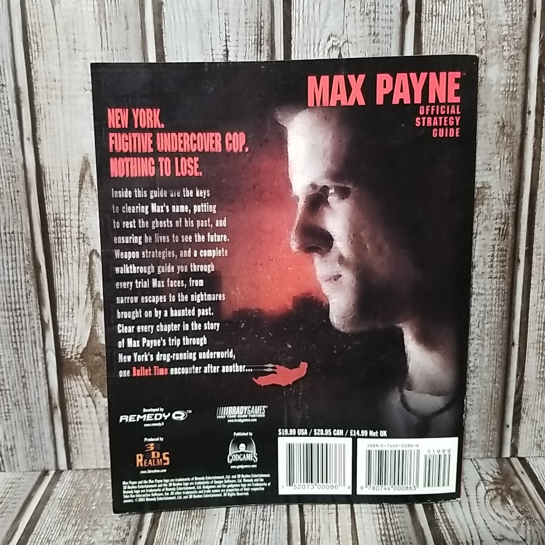 Max Payne Official Strategy Guide by Bart G. Farkas (2001, Paperback) Windows