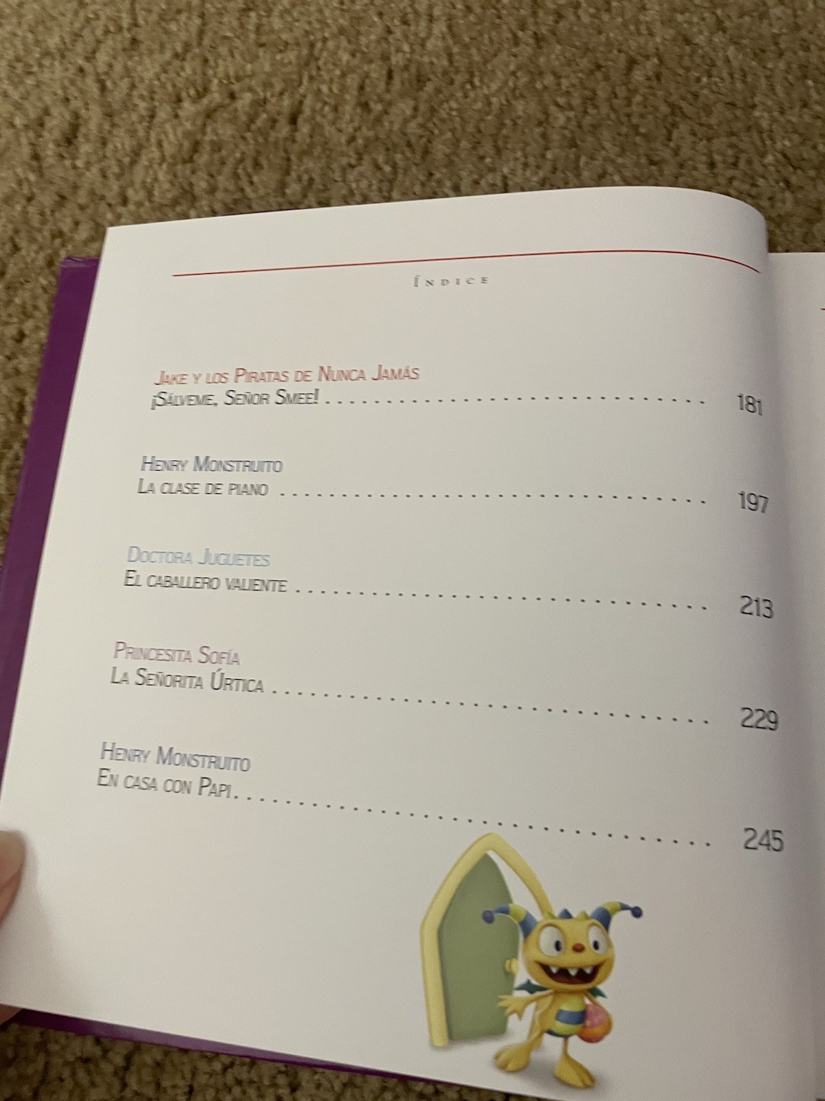 LIBRO DE CUENTOS DISNEY „LA MAGIA DE DISNEY JUNIOR“, EN ESPAÑOL