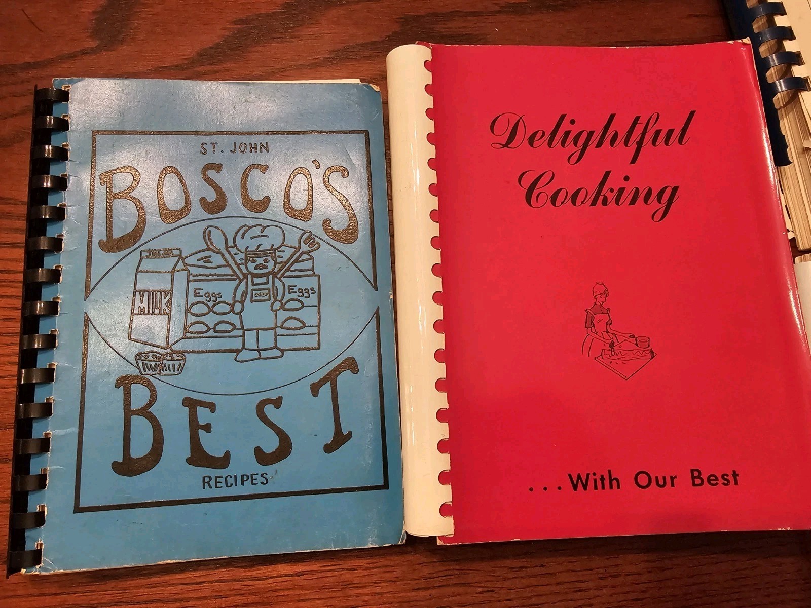 Vintage Lot 11 Midwest Church Community Cookbooks 1940s – 1970s Mich Iowa IL KY
