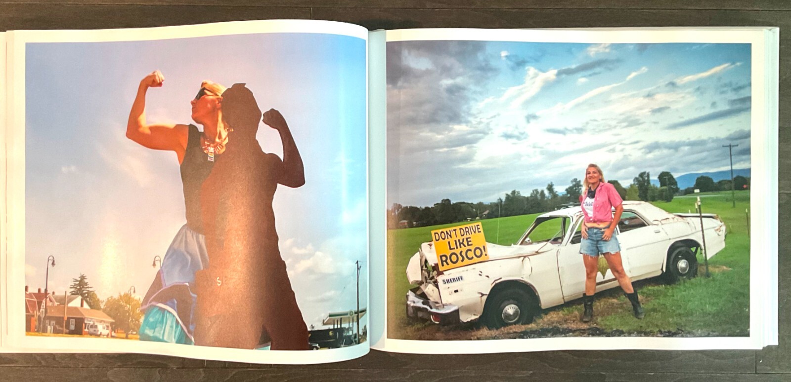ROUTE 66 Photo Book – 350 Pages Signed by Conni Freestone Self Photo Artist