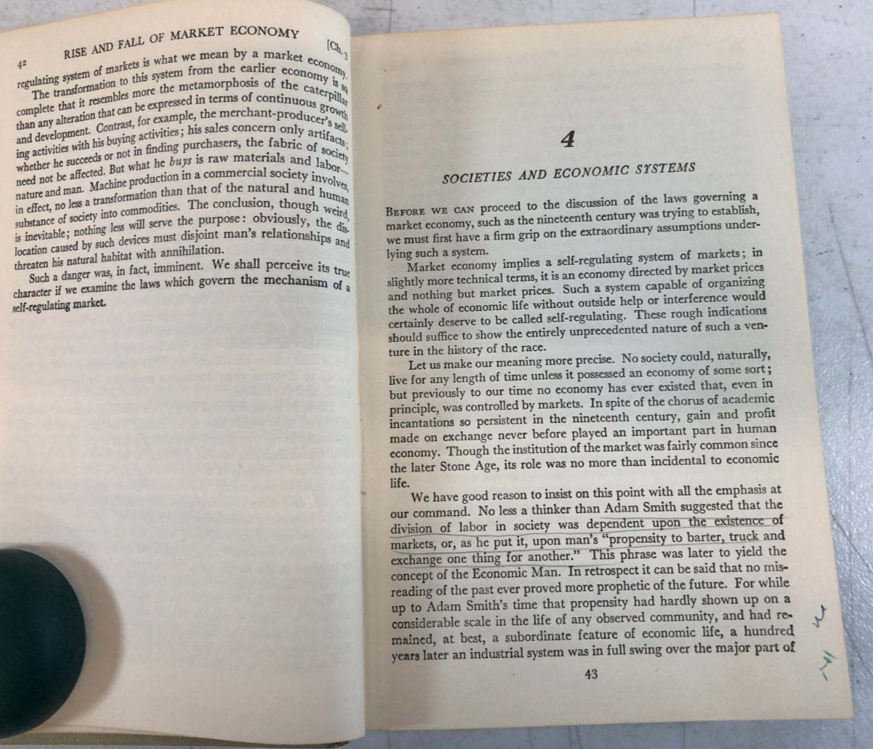 The Great Transformation, Polanyi, 1944, E-119