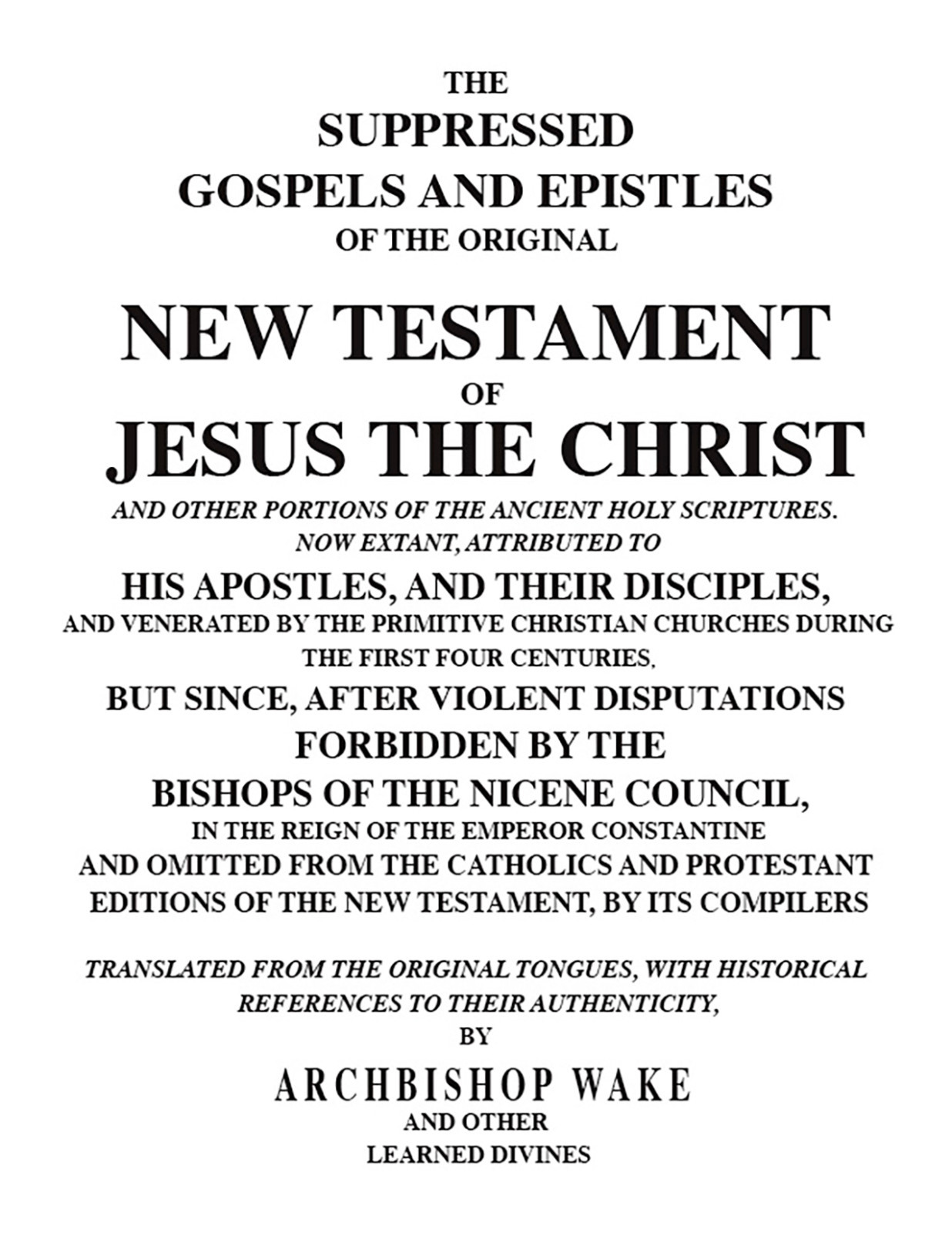Lost Books of Bible-Suppressed/Forbidden Gospels-New Testament-MP3 Audiobook-CD