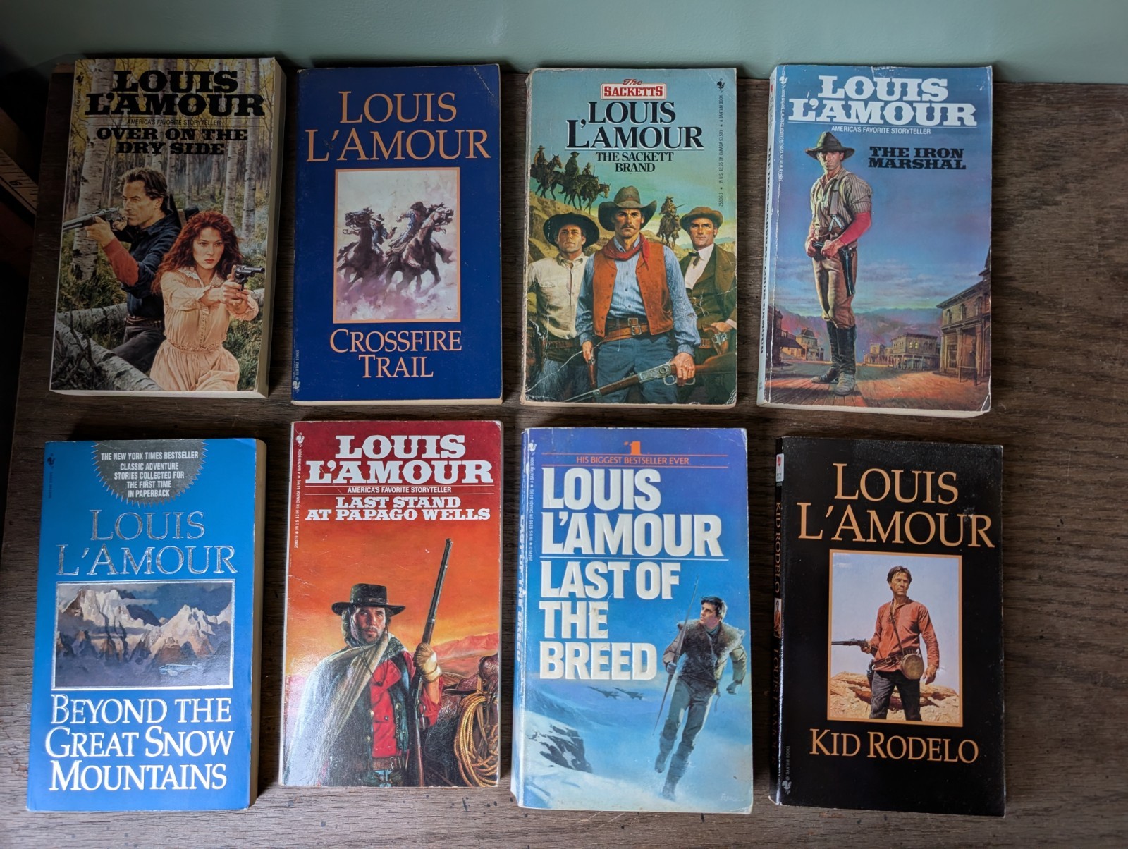 Lot of 52 Louis L’amour Paperback Novels Vintage Western Cowboy Adventure