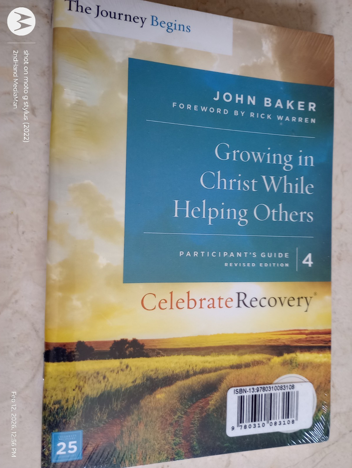 NEW SEALED JOHN BAKER CELEBRATE RECOVERY GUIDE BOOKS 1, 2, 3, 4