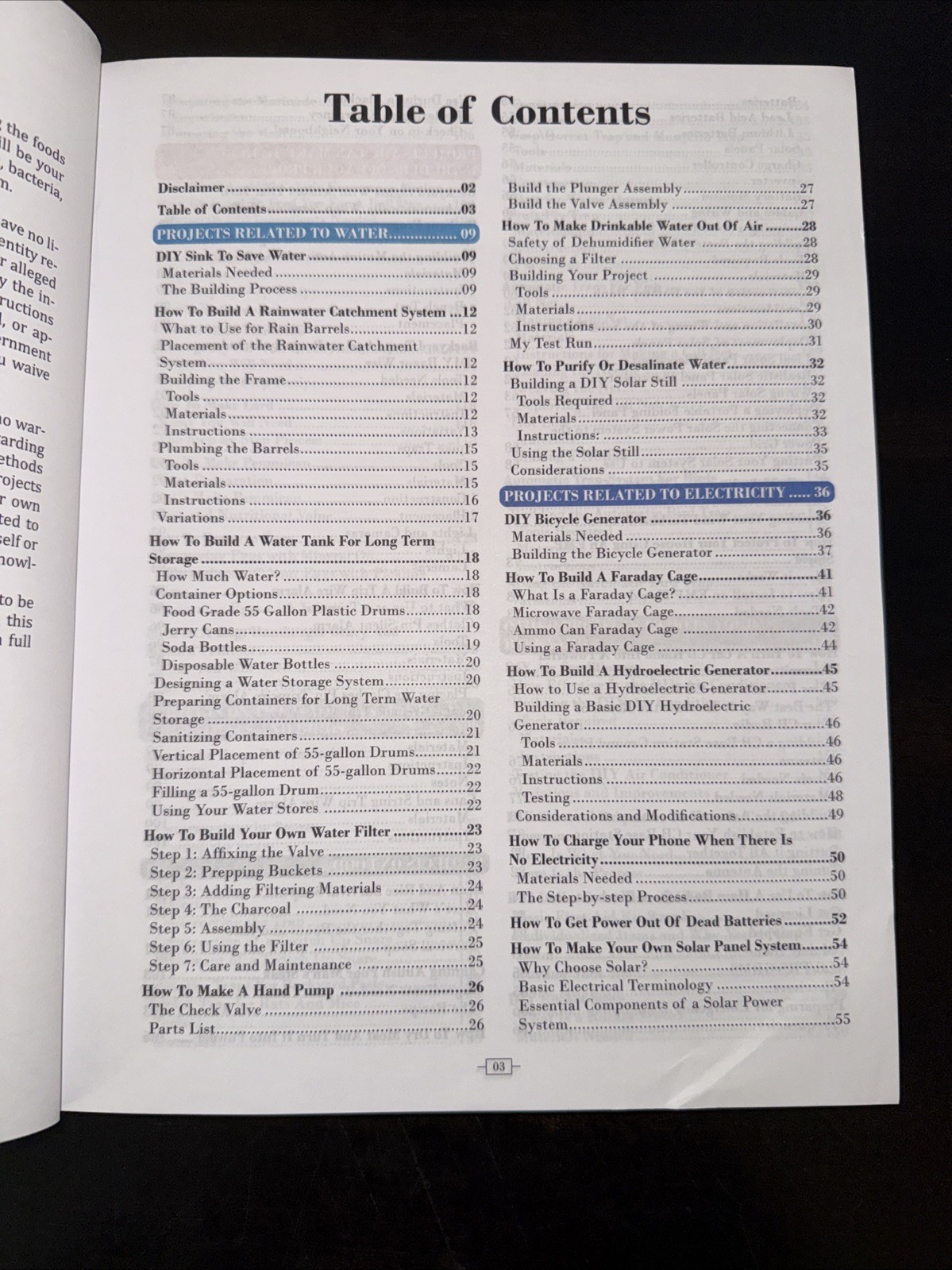 NO GRID Survival Projects Produce Everything You Need Off Grid PB Book