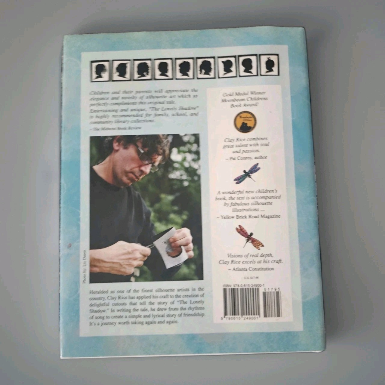 The Lonely Shadow Children’s Book Signed by Clay Rice Free Shipping