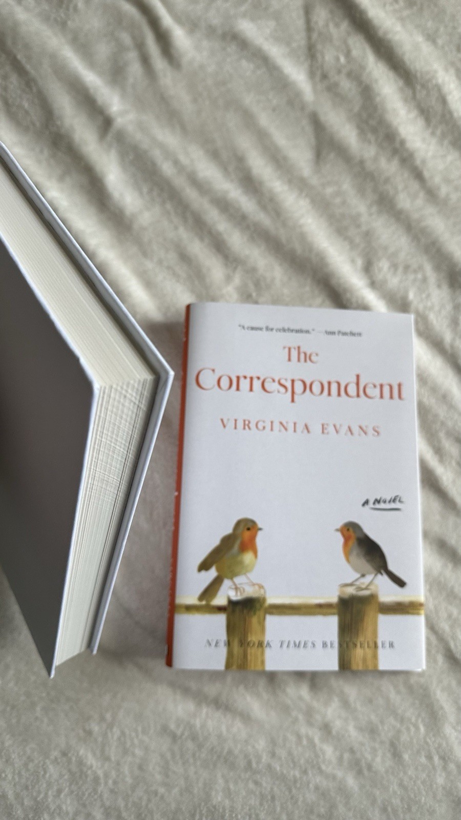 Signed The Correspondent: A Novel by Virginia Evans (2025, Hardcover) New Unread