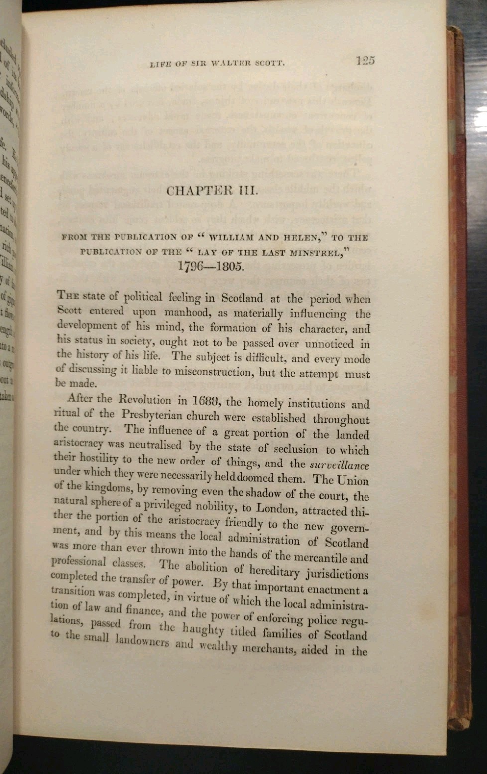 Life of Sir Walter Scott. George Allan. 1834. Edinburgh, Thomas Ireland. 1st