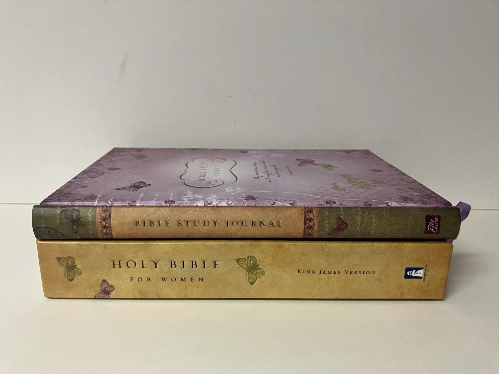 Women’s Devotional Bible & Bible Study Journal Gift Set 2012 KJV Hardcover