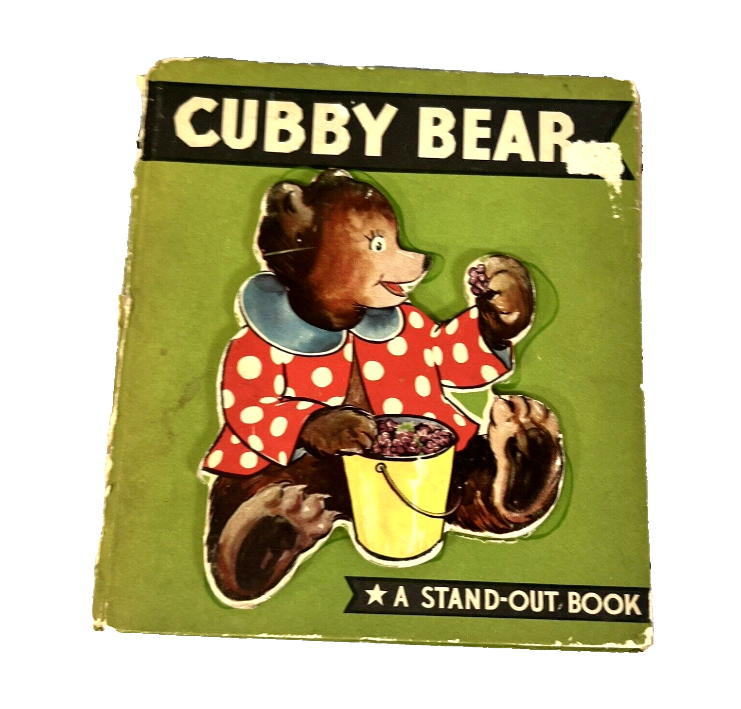 Vintage Cubby Bear Children’s Book A Stand Out Whitman Publishing