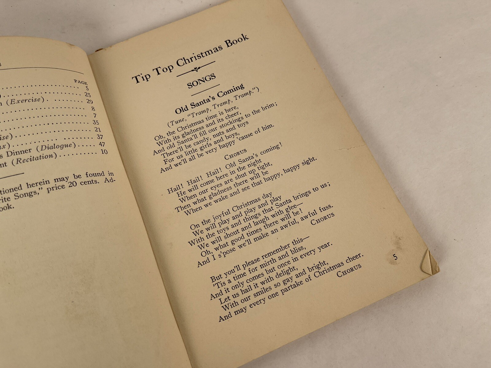 1927, Tip Top Christmas Book The Willis N. Bugbee Co Syracuse, NY PB 104 pgs