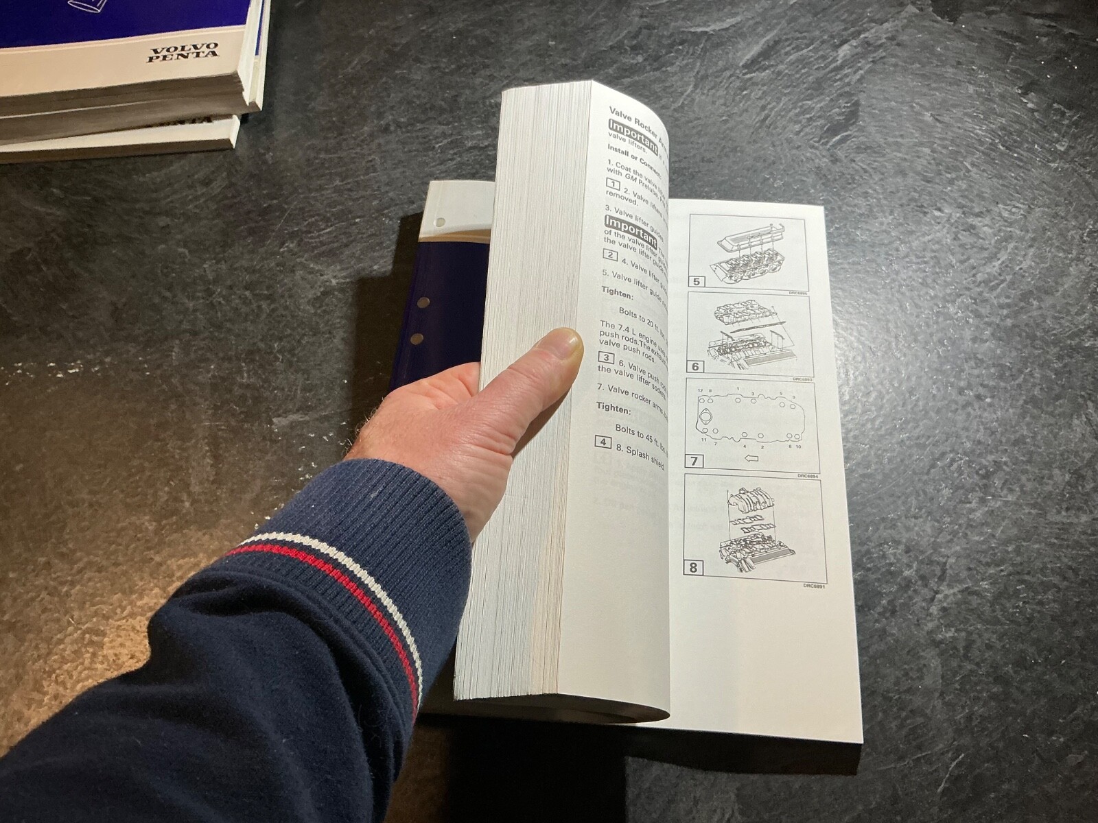 1998 Volvo Penta „BY“ Factory Workshop Manual 3.0L, 4.3L, 5.0L, 5.7L, 7.4L, 8.2L