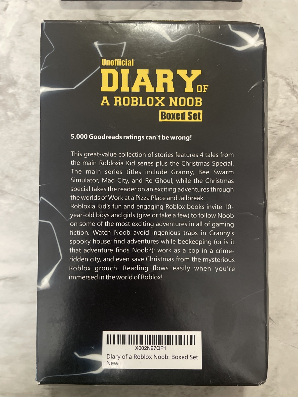 Unofficial Diary of a Roblox Noob : Boxed Set by Robloxia Kid Very Used