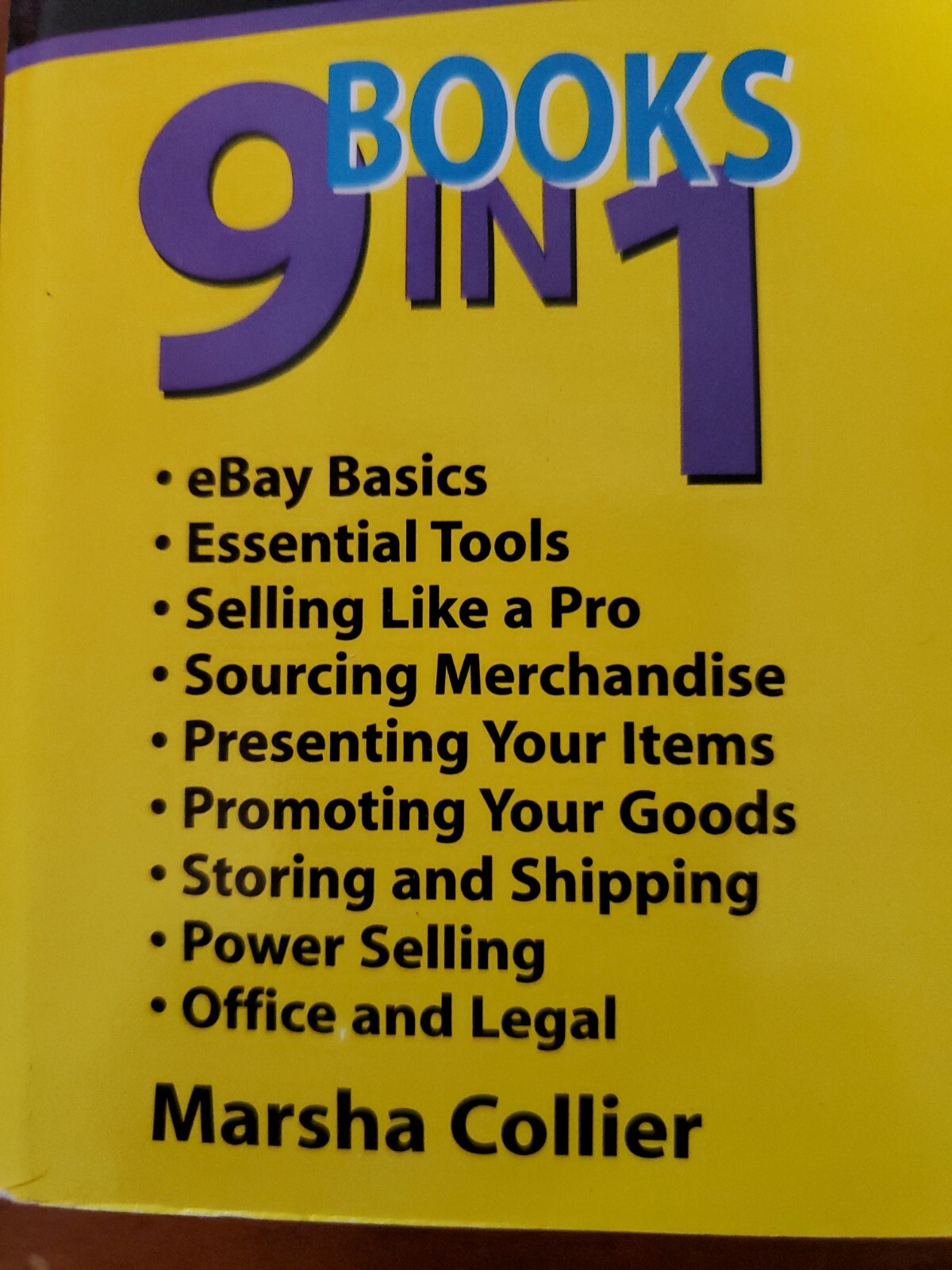 eBay Business by Marsha Collier (2005, Trade Paperback) 9 Books in 1. 832 pages.