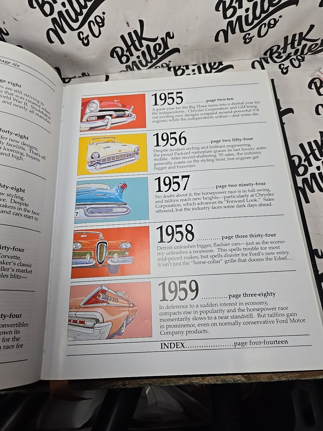 CARS OF THE Fabulous 50’s EASTON PRESS LEATHER