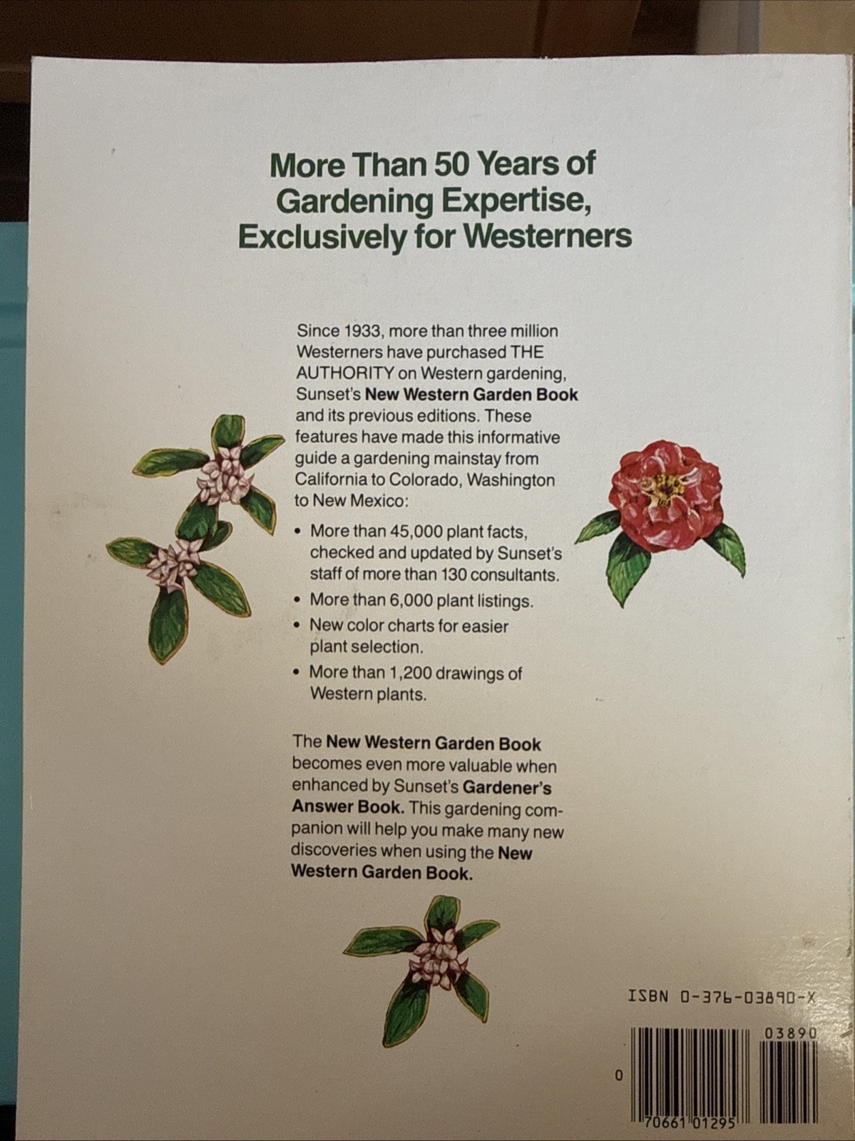 The New Sunset Western Garden Book VINTAGE 1981 Edition