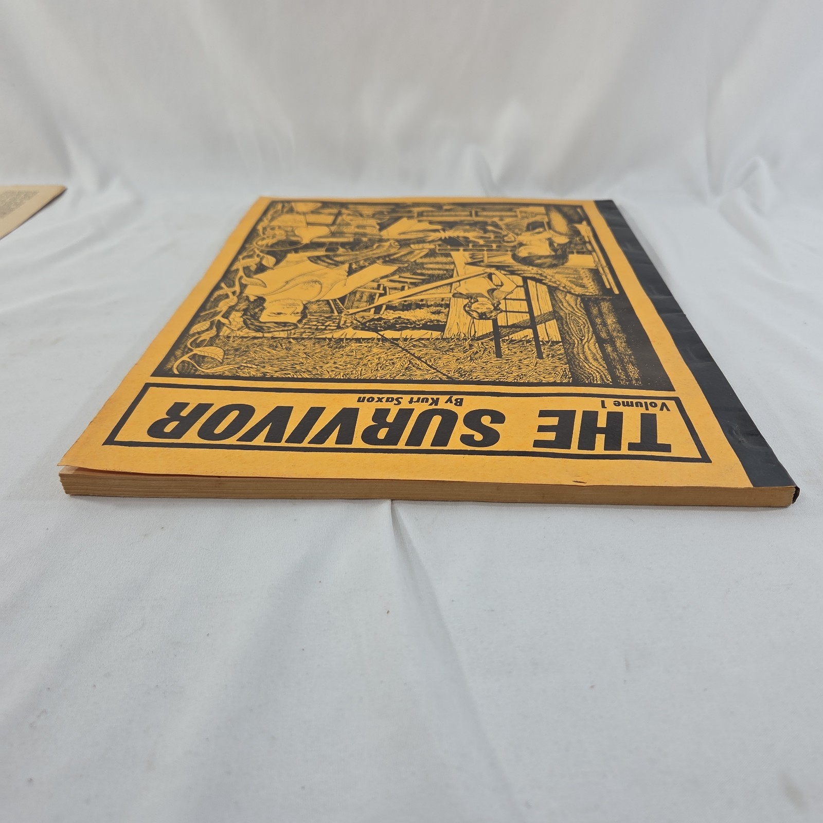Vintage Kurt Saxon The Survivor Publication Volume 1 & Catalog Issue Large 1976
