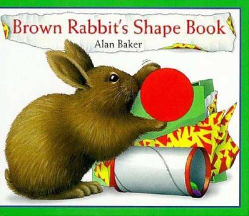 Brown Rabbits Shape Book – Hardcover By Alan Baker – VERY GOOD