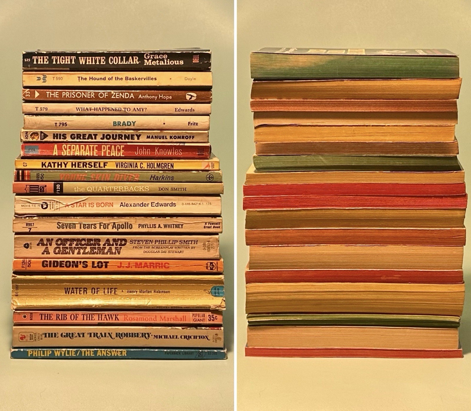 [LOT of 50] Vintage Paperbacks Great Authors & Titles Various Mixed Genres Clean