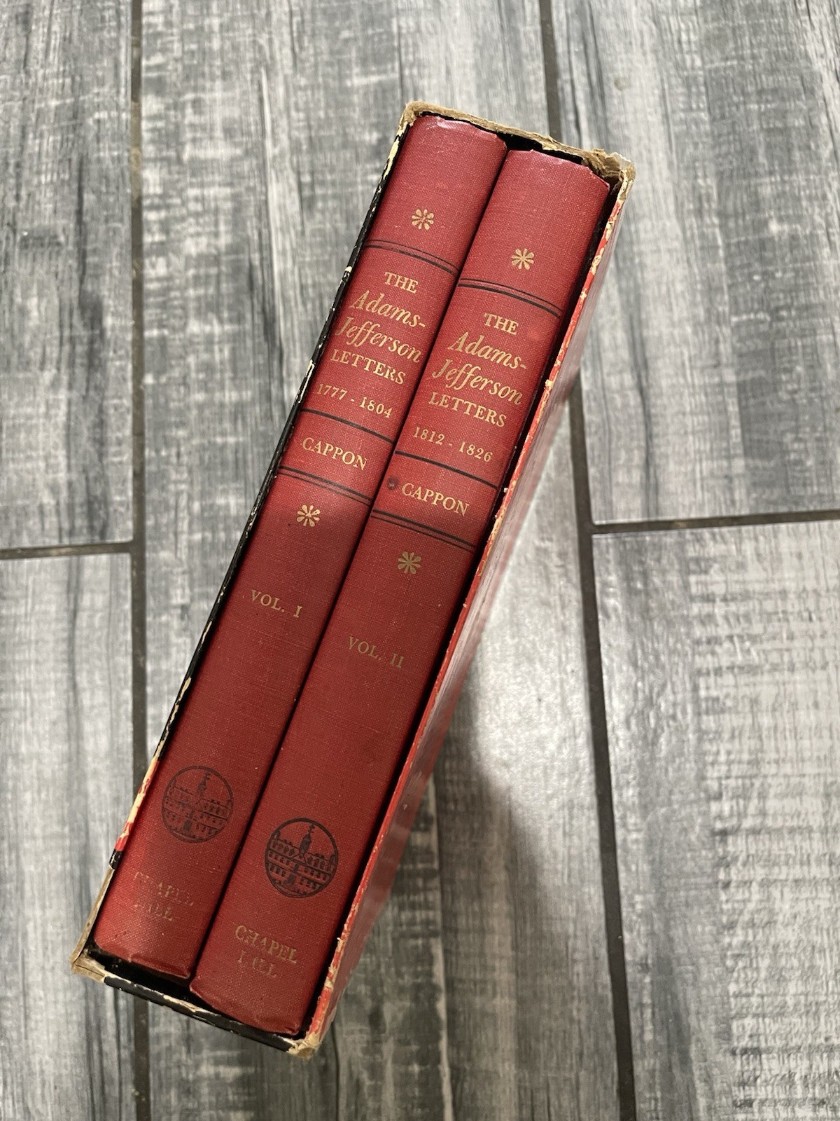 The Adams Jefferson Letters Complete Thomas Jefferson Abigail & John Adams 1959