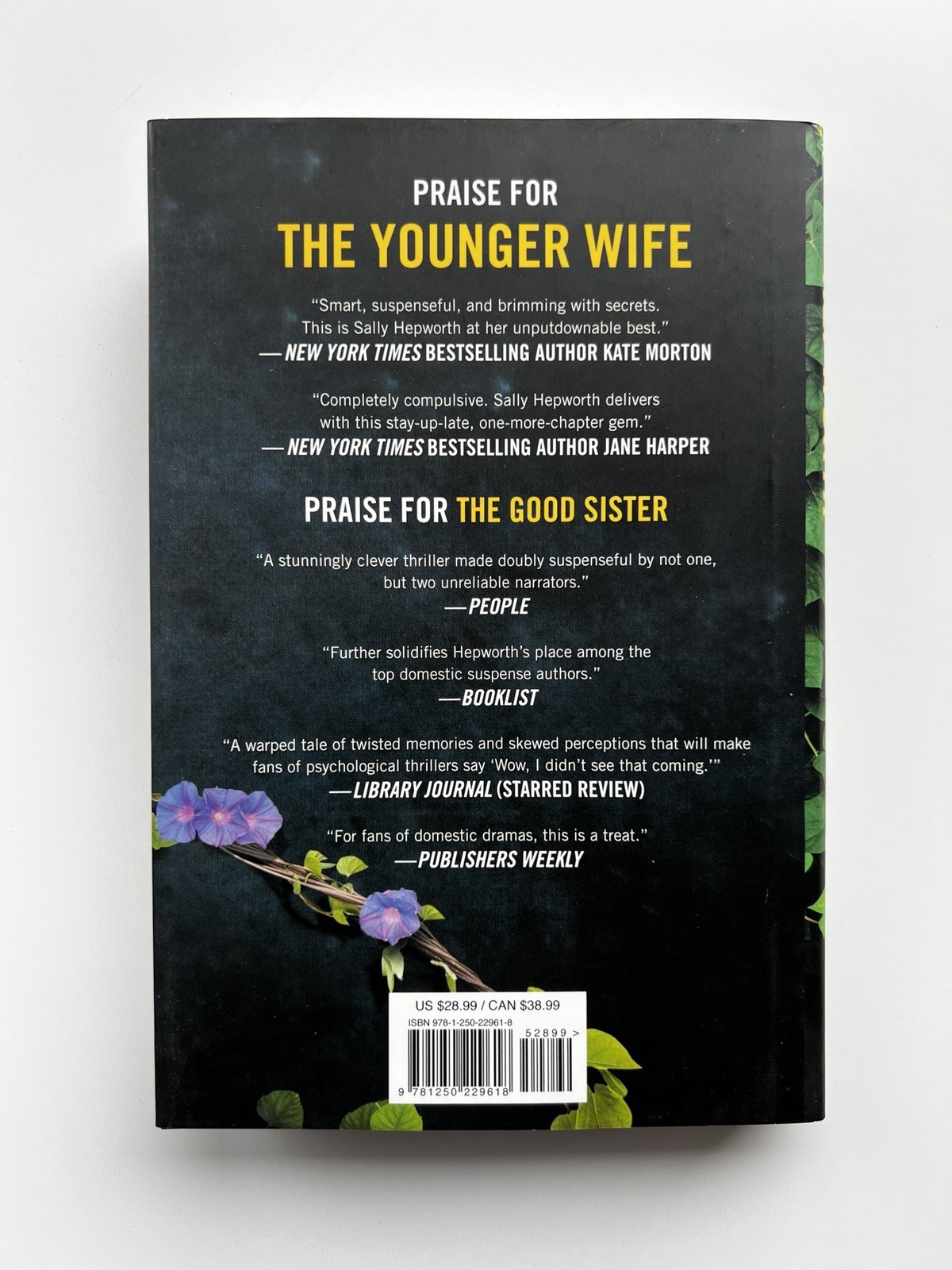 The Younger Wife by Sally Hepworth, First St. Martin’s Press Edition, Hardback